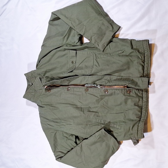 None Other - US Army Lined Cold Weather Field Jacket Forest Green